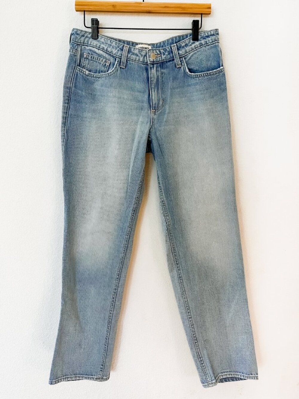 L’AGENCE Marjorie Low Rise Straight-Leg Jean – Mayfield – Size 27
